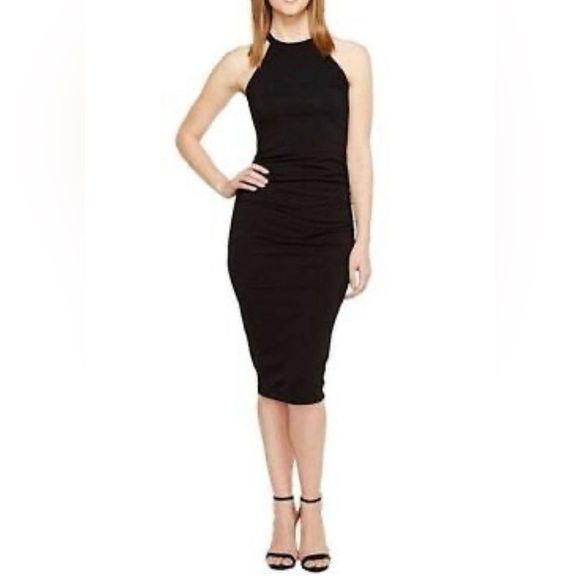 Michael Stars HALTER MIDI DRESS - Picture 1 of 7